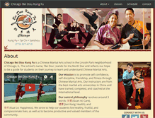 Tablet Screenshot of beidoukungfuchicago.com